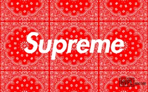 Caption: Bandana Supreme Laptop Display Wallpaper