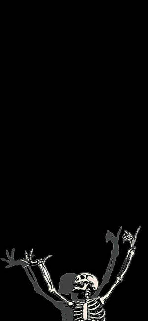 Caption: Embracing The Darkness: Goth Aesthetic At Its Finest Wallpaper