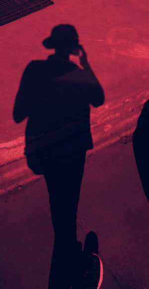 Caption: Embracing The Maroon Aesthetics Wallpaper