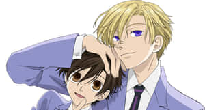 Caption: Haruhi Fujioka - The Charming Protagonist Wallpaper