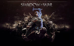 Caption: Heroes Of Middle Earth: Battle In Shadow Of War Wallpaper