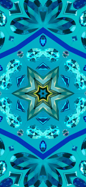 Caption: Ios 17 Abstract Design Wallpaper Wallpaper