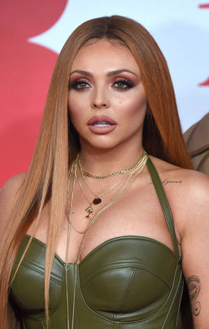 Caption: Jesy Nelson At The Brit Awards Wallpaper