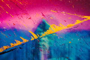 Caption: Majestic Dragon Overlooking A Fantasy Kingdom Wallpaper