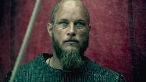 Caption: Majestic Ragnar Lothbrok In 4k Quality Wallpaper