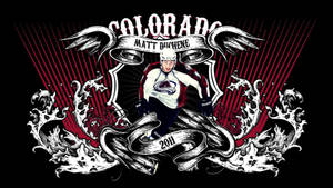 Caption: Matt Duchene During A Colorado Avalanche Match Wallpaper