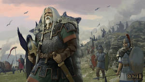 Caption: Rome 2 Viking Emperor In Command Wallpaper