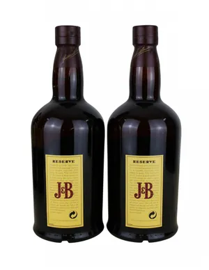 Caption: Sophisticated J&b Reserve Black Bottle Wallpaper