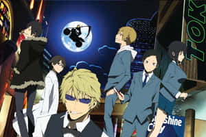 Caption: The Fascinating World Of Durarara Wallpaper