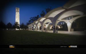 Caption: The Majestic Tomas Rivera Library At Ucr Wallpaper