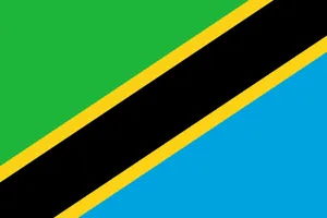 Caption: The Official National Flag Of Tanzania Wallpaper