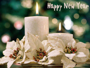 Caption: Ushering In Hope - Happy New Year 2021 Wallpaper