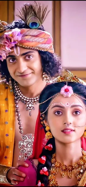 Captivating 3d Image Of Lord Krishna Wallpaper