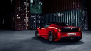 Captivating Alfa Romeo 4c In Action Wallpaper