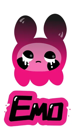 Captivating Cute Emo Style Wallpaper