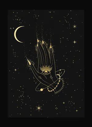 Captivating Hamsa Design Wallpaper