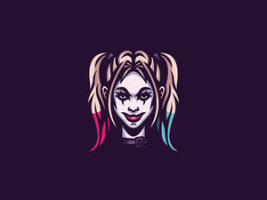 Captivating Harley Quinn Phone Art Wallpaper