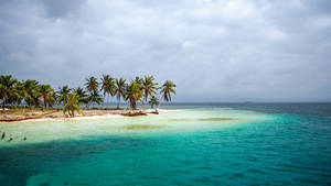 Captivating Shoal View Of The Marshall Islands Wallpaper