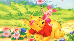 Capture The Joy Of Childhood With Winnie The Pooh Wallpaper