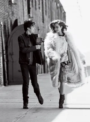 Cara Delevingne And Nat Wolff Wallpaper