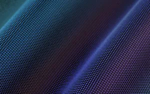 Carbon Fiber Blue Purple Gradient Wallpaper