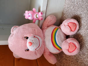 Care Bears Pink Teddy Bears Wallpaper