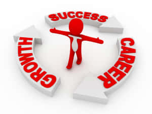 Career Success Growth Wallpaper