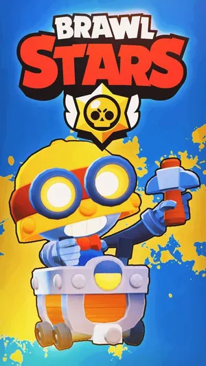 Carl From Brawl Stars Wallpaper