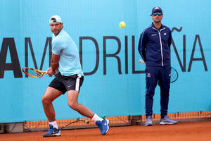 Carlos Moya Watching On The Side Wallpaper