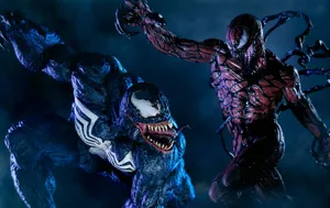Carnage Unleashed: With All The Power Of Venom Wallpaper