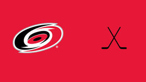 Carolina Hurricanes And Hockey Sticks Wallpaper