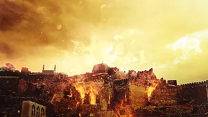 Carthage Burning Walls Wallpaper