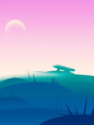 Cartoon Alien Fan Art Wallpaper