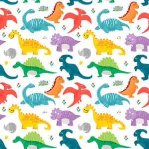 Cartoon Animal Dinosaurs Wallpaper