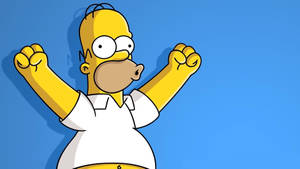 Cartoon Character Homer The Simpsons Wallpaper