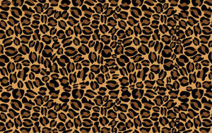 Cartoon Cheetah Print Wallpaper