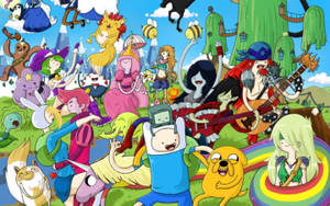 Cartoon Network Adventure Time Show Wallpaper