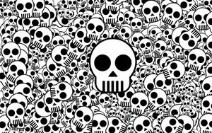 Cartoon Skull Wallpaper