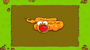 Cartoon Snake Game Wallpaper