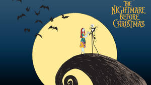 Cartoon Version Of The Nightmare Before Christmas Wallpaper