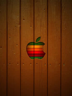 Carved Apple Logo Awesome Ipad Wallpaper