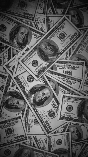 Cash Dollar Artistic Benjamin Wallpaper