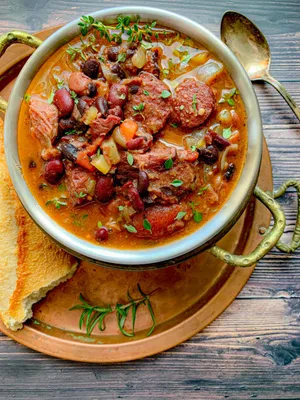 Cassoulet French Bean Stew Dish Wallpaper