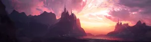 Castle 5120x1440 Dual Screen Wallpaper