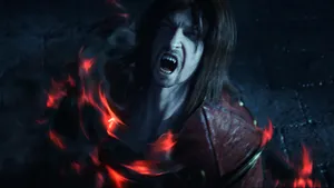 Castlevania Gabriel Vampire Roaring Wallpaper
