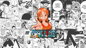 Cat Burglar Nami Manga Panel Wallpaper