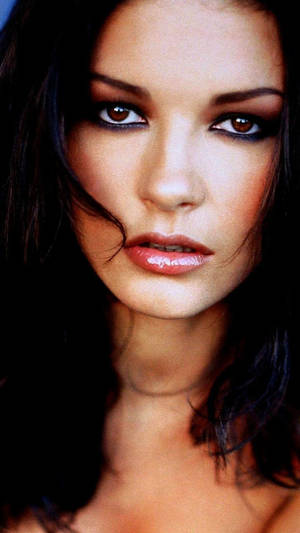 Catherine Zeta-jones Amber Eyes Wallpaper