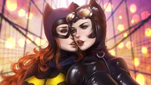 Catwoman And Batgirl Wallpaper