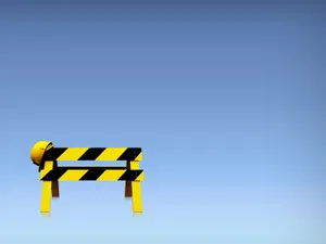 Cautioned Maintenance In Progress Wallpaper