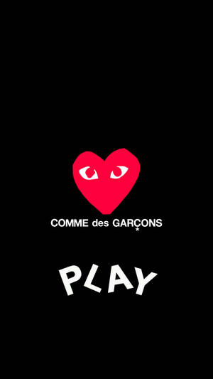 Cdg Comme Des Garcons Play Wallpaper WallpapersOK